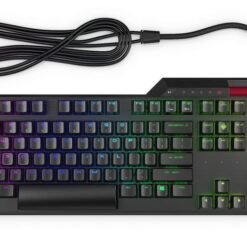 Omen by HP Sequencer RGB Mechanical Optical Gaming Keyboard 10X Faster Blue Switch Volume Roller Bar Anti Ghosting 10 Omen by HP Sequencer RGB Mechanical Optical Gaming Keyboard 10X Faster Blue Switch Volume Roller Bar Anti Ghosting - Image 3