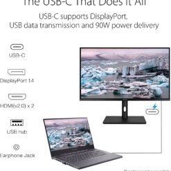 ASUS ProArt Display PA329CV 32inch 4K UHD Professional Monitor IPS (3840 x 2160), 100% sRGB, 100% Rec.709, Color Accuracy ΔE < 2, Calman Verified, USB-C, HDR-400 11 ASUS ProArt Display PA329CV 32inch 4K UHD Professional Monitor IPS (3840 x 2160), 100% sRGB, 100% Rec.709, Color Accuracy ΔE < 2, Calman Verified, USB-C, HDR-400 - Image 4