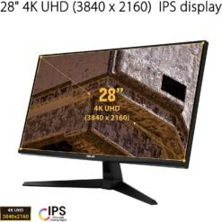 ASUS TUF Gaming VG289Q1A 24 inch 4K UHD Gaming Monitor 60Hz 4K (3840x2160), IPS, DCI-P3 , Adaptive-Sync, FreeSync™, HDR 10 7 ASUS TUF Gaming VG289Q1A 24 inch 4K UHD Gaming Monitor 60Hz 4K (3840x2160), IPS, DCI-P3 , Adaptive-Sync, FreeSync™, HDR 10 - Image 3