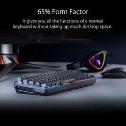 ASUS M601 ROG Falchion 65% RGB Wireless Mechanical Gaming Keyboard with 68 keys Cherry MX Red Switches 8 ASUS M601 ROG Falchion 65% RGB Wireless Mechanical Gaming Keyboard with 68 keys Cherry MX Red Switches - Image 4