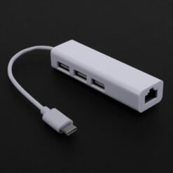 Type-C to RJ45 Lan and 3 Ports USB 2.0 Adapter - Image 6
