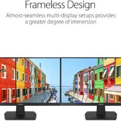 ASUS VA24EHE 23.8 inch 75Hz IPS Eye Care Monitor Full HD  Adaptive-Sync/FreeSync™, Low Blue Light, Flicker Free, Wall Mountable - Image 6