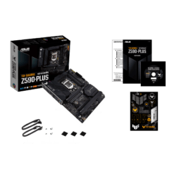 ASUS TUF GAMING Z590-PLUS Intel® Z590 (LGA 1200) ATX Gaming Motherboard with 16 DrMOS power stages, PCIe® 4.0, three M.2 slots, Intel® 2.5 Gb Ethernet, HDMI®, DisplayPort - Image 7