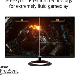 Alternative view of ASUS TUF Gaming VG279Q1R 27inch 144Hz Gaming Monitor Full HD (1920 x 1080), IPS 1ms MPRT, Extreme Low Motion Blur™, FreeSync™ Premium, Shadow Boost