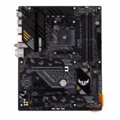Alternative view of ASUS TUF GAMING B550-PLUS WIFI II AMD B550 (Ryzen AM4) ATX Gaming Motherboard with PCIe 4.0, dual M.2, 10 DrMOS power stages, Wi-Fi 6