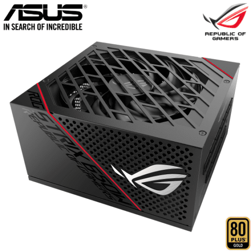 ASUS ROG Strix 650W Gold Certified Gaming PSU Power Supply Premium Cooling Performance Full Modular