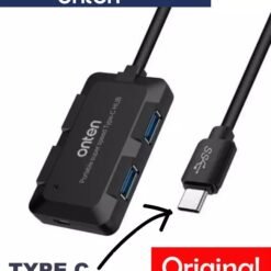 Alternative view of Onten U9102B TYPE C TO 4 PORT USB HUB USB 3.1 5Gbps Super Speed