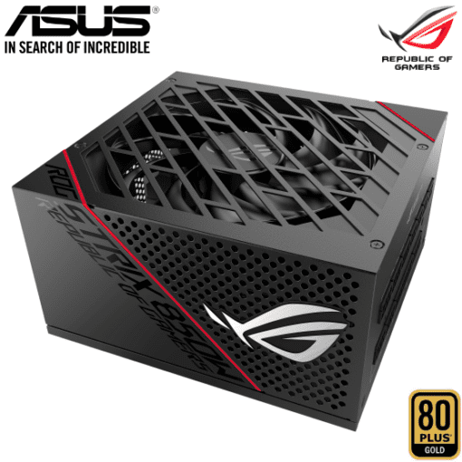 ASUS ROG Strix 850W Gold Certified Gaming PSU Power Supply Premium Cooling Performance Full Modular