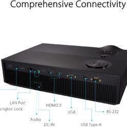 ASUS H1 LED Projector Full HD (1920 x 1080), 3000 Lumens, 120 Hz, 125% Rec. 709, 125% sRGB, Crestron Connected Certified, 10W Built-in Speaker, HDMI 10 ASUS H1 LED Projector Full HD (1920 x 1080), 3000 Lumens, 120 Hz, 125% Rec. 709, 125% sRGB, Crestron Connected Certified, 10W Built-in Speaker, HDMI - Image 4