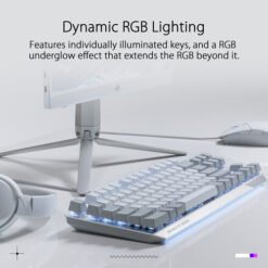 ASUS X806 ROG Strix Scope NX TKL Moonlight White Wired Mechanical RGB Gaming Keyboard for FPS Games with ROG NX Red Switches 11 ASUS X806 ROG Strix Scope NX TKL Moonlight White Wired Mechanical RGB Gaming Keyboard for FPS Games with ROG NX Red Switches - Image 4