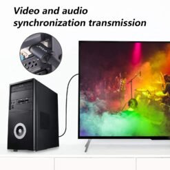 U-SAN 4K UHD HDMI 2.0 Cable with Full Metal Connectors Support 4K@60Hz Dolby & ARC, 18Gbps High Speed 1.5M, 3M, 5M, 10M, 15M, 20M 8 U-SAN 4K UHD HDMI 2.0 Cable with Full Metal Connectors Support 4K@60Hz Dolby & ARC, 18Gbps High Speed 1.5M, 3M, 5M, 10M, 15M, 20M - Image 3