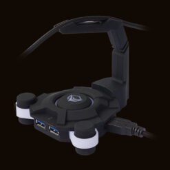 MeeTion Gaming Mouse Bungee Stand Wire Cord Cable Holder with 4 USB Ports U001 - Image 4