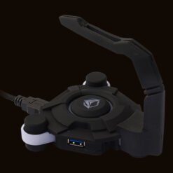 MeeTion Gaming Mouse Bungee Stand Wire Cord Cable Holder with 4 USB Ports U001 - Image 5