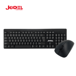 Jedel WS650 Wireless Keyboard Mouse Combo with multimedia keycaps Keyboard Mouse Set Long Battery Life 2.4G Full-Sized 7 Jedel WS650 Wireless Keyboard Mouse Combo with multimedia keycaps Keyboard Mouse Set Long Battery Life 2.4G Full-Sized - Image 3