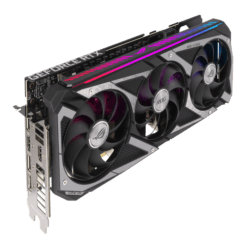 Alternative view of ASUS ROG Strix GeForce RTX™ 3060 V2 OC Edition 12GB GDDR6 Graphic Card Buffed-up Design with Chart-Topping Thermal Performance