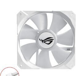 ASUS ROG Strix LC 360 RGB White Edition All-in-one Liquid CPU Cooler with Aura Sync RGB, and Triple ROG 120mm Addressable RGB Radiator 12 ASUS ROG Strix LC 360 RGB White Edition All-in-one Liquid CPU Cooler with Aura Sync RGB, and Triple ROG 120mm Addressable RGB Radiator - Image 5