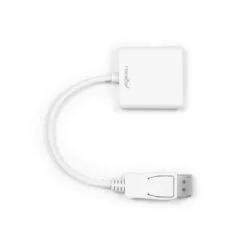 DP Display Port To VGA Converter - White