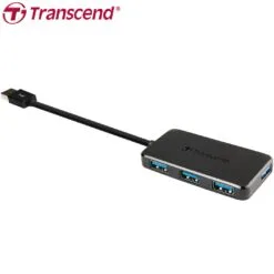 Transcend HUB2 4 Port USB 3.1 Gen 1 USB Hub Super Fast Speed