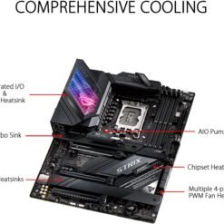 ASUS ROG STRIX Z690-E GAMING WIFI Intel® Z690 LGA 1700 ATX Motherboard with PCIe® 5.0, 18+1 power stages, DDR5 9 ASUS ROG STRIX Z690-E GAMING WIFI Intel® Z690 LGA 1700 ATX Motherboard with PCIe® 5.0, 18+1 power stages, DDR5 - Image 4