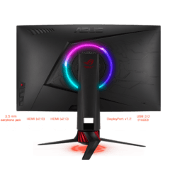 ASUS ROG Strix XG27WQ 27inch 165Hz HDR Curved Gaming Monitor WQHD (2560 x 1440) 1ms (MPRT), ELMB, FreeSync™ Premium Pro , DisplayHDR™ 400 - Image 3