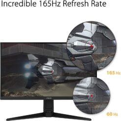 ASUS TUF Gaming VG279QL1A 27inch 165Hz HDR Gaming Monitor 1080P Full HD, IPS, 1ms, FreeSync Premium, DisplayHDR 400, Extreme Low Motion Blur 13 ASUS TUF Gaming VG279QL1A 27inch 165Hz HDR Gaming Monitor 1080P Full HD, IPS, 1ms, FreeSync Premium, DisplayHDR 400, Extreme Low Motion Blur - Image 6