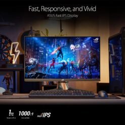 ASUS ROG Swift PG259QN 24.5 jnch 360Hz eSports NVIDIA® G-SYNC® Gaming Monitor FHD (1920 x 1080), Fast IPS, 1 ms (GTG), HDR, NVIDIA ULMB 14 ASUS ROG Swift PG259QN 24.5 jnch 360Hz eSports NVIDIA® G-SYNC® Gaming Monitor FHD (1920 x 1080), Fast IPS, 1 ms (GTG), HDR, NVIDIA ULMB - Image 7