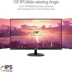 ASUS VP249QGR 23.8 inch 144Hz Gaming Monitor Full HD, IPS, Frameless, 1ms MPRT Adaptive-Sync (FreeSync™), ELMB, Shadow Boost, Low Blue Light, Flicker Free 11 ASUS VP249QGR 23.8 inch 144Hz Gaming Monitor Full HD, IPS, Frameless, 1ms MPRT Adaptive-Sync (FreeSync™), ELMB, Shadow Boost, Low Blue Light, Flicker Free - Image 5