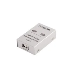 Alternative view of FJGEAR 2 Ports Printer Auto Sharing Switch USB 2.0 - Silver