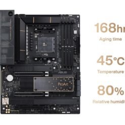 Alternative view of ASUS ProArt X570-CREATOR WIFI AMD X570 Ryzen AM4 ATX Content Creation Motherboard with PCIe® 4.0, passive PCH cooling design, dual Thunderbolt™ 4
