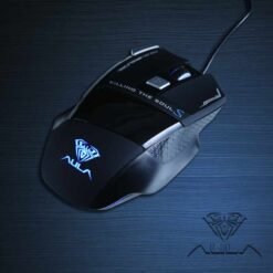 Alternative view of AULA S12 Professional Wired Gaming Mouse 7 Buttons 3500DPI Adjustable LED Backlight