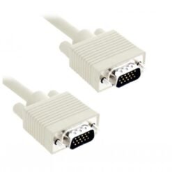 VGA Cable Male to Male - 20M - White 5 VGA Cable Male to Male - 20M - White - Image 3
