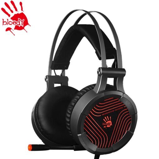 a4tech Bloody G530 Virtual 7.1 Surround Sound USB Gaming Headphone with Red Light