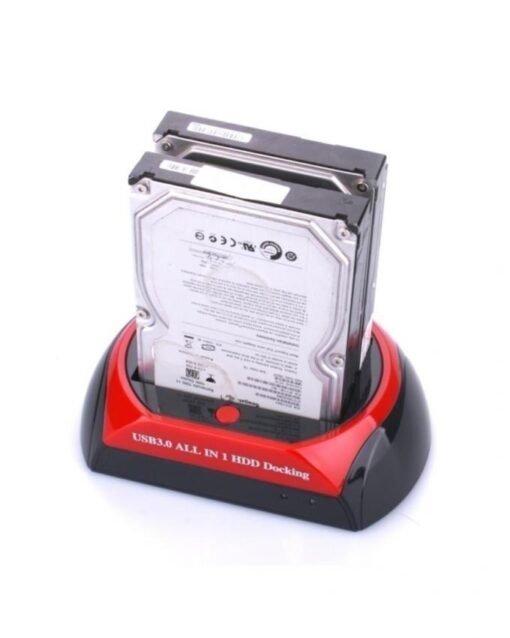 SATA HDD Docking Station USB 3.0 - Red