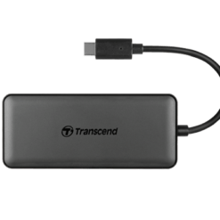 Alternative view of Transcend HUB5C 6-in-1 USB 3.1 Gen 2 Type-C Hub with Memory card Reader, Charging port and USB Ports