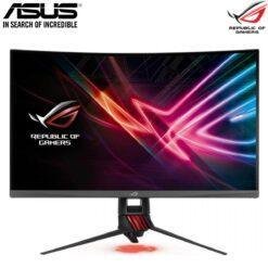 Alternative view of ASUS ROG Strix XG32VQ 32inch 144Hz Curved Gaming Monitor 4ms WQHD (2560x1440) Aura Sync, Adaptive-Sync(FreeSync™),125% sRGB color space