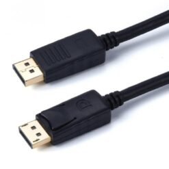 Alternative view of DP Display Port Cable 1.5m - Black
