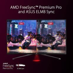ASUS ROG Strix XG43UQ 43inch 144Hz 4K UHD Gaming Monitor (3840 x 2160) 1ms MPRT, HDMI® 2.1, AMD FreeSync™ Premium Pro technology, Display Stream Compression (DSC) 15 ASUS ROG Strix XG43UQ 43inch 144Hz 4K UHD Gaming Monitor (3840 x 2160) 1ms MPRT, HDMI® 2.1, AMD FreeSync™ Premium Pro technology, Display Stream Compression (DSC) - Image 8