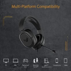 ASUS TUF Gaming H1 Wired Gaming Headset 7.1 Surround Sound with Deep Bass for PCs, PlayStation® 5, Nintendo Switch™ and XBOX™ 13 ASUS TUF Gaming H1 Wired Gaming Headset 7.1 Surround Sound with Deep Bass for PCs, PlayStation® 5, Nintendo Switch™ and XBOX™ - Image 7