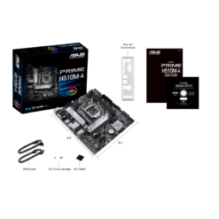 ASUS PRIME H510M-A Intel® H510 (LGA 1200) micro ATX Motherboard with PCIe 4.0, 32Gbps M.2 slot, Intel® 1 Gb Ethernet, DisplayPort, HDMI, D-Sub, USB 3.2 12 ASUS PRIME H510M-A Intel® H510 (LGA 1200) micro ATX Motherboard with PCIe 4.0, 32Gbps M.2 slot, Intel® 1 Gb Ethernet, DisplayPort, HDMI, D-Sub, USB 3.2 - Image 6