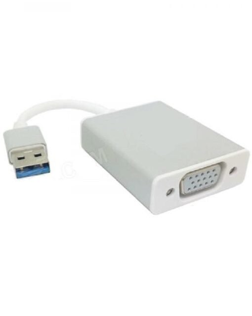 USB To VGA Converter 3.0 - White