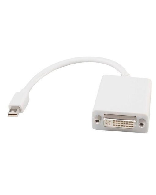 Thunderbolt Mini DisplayPort To DVI Converter - White