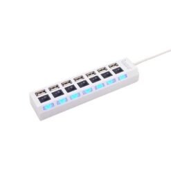 Alternative view of USB Hub 7 Ports 2.0 - White