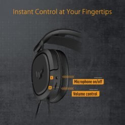 ASUS TUF Gaming H1 Wired Gaming Headset 7.1 Surround Sound with Deep Bass for PCs, PlayStation® 5, Nintendo Switch™ and XBOX™ 10 ASUS TUF Gaming H1 Wired Gaming Headset 7.1 Surround Sound with Deep Bass for PCs, PlayStation® 5, Nintendo Switch™ and XBOX™ - Image 4