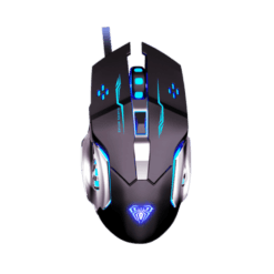Alternative view of AULA S20 Wired Gaming Mouse Programmable 2400 DPI Backlight LED Ergonomic
