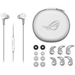 ASUS ROG Cetra II Core Moonlight White in-ear Gaming Headphones with Liquid Silicone Rubber (LSR) Drivers and a 3.5 mm connector - Image 2