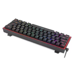 Redragon Fizz K617 RGB Wired Mechanical Gaming Keyboard with Red Switch 61 Keys - Image 3