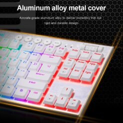 Redragon K621 Horus Pro TKL White RGB Bluetooth 5.0 Wireless Mechanical Gaming Keyboard USB 2.4G 3 Mode Slim 97 Keys 11 Redragon K621 Horus Pro TKL White RGB Bluetooth 5.0 Wireless Mechanical Gaming Keyboard USB 2.4G 3 Mode Slim 97 Keys - Image 6
