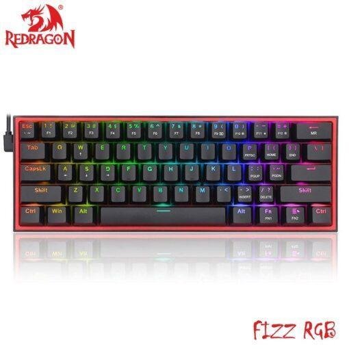 Redragon Fizz K617 RGB Black