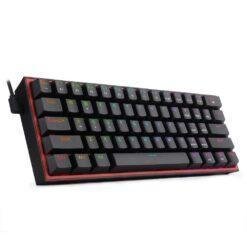 Redragon Fizz K617 RGB Wired Mechanical Gaming Keyboard with Red Switch 61 Keys - Image 4