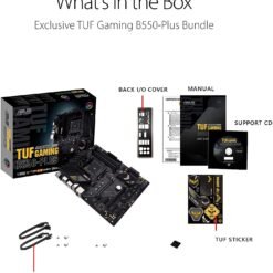 ASUS TUF GAMING B550-PLUS AMD B550 (Ryzen AM4) ATX Gaming Motherboard with PCIe 4.0, dual M.2, 10 DrMOS power stages 10 ASUS TUF GAMING B550-PLUS AMD B550 (Ryzen AM4) ATX Gaming Motherboard with PCIe 4.0, dual M.2, 10 DrMOS power stages - Image 5